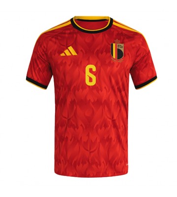 Belgien Axel Witsel #6 Hjemmebanetrøje VM 2026 Kortærmet